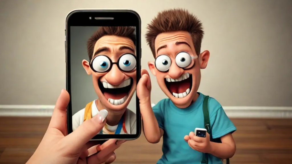 Komik Arkadaşı Telefona Kaydetme