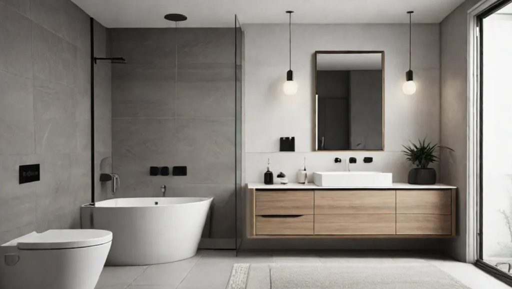 Minimal Banyo Dekorasyonu